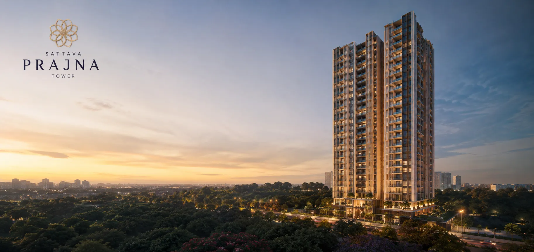 Sattva Prajna Tower View Sattva Prajna Tower View